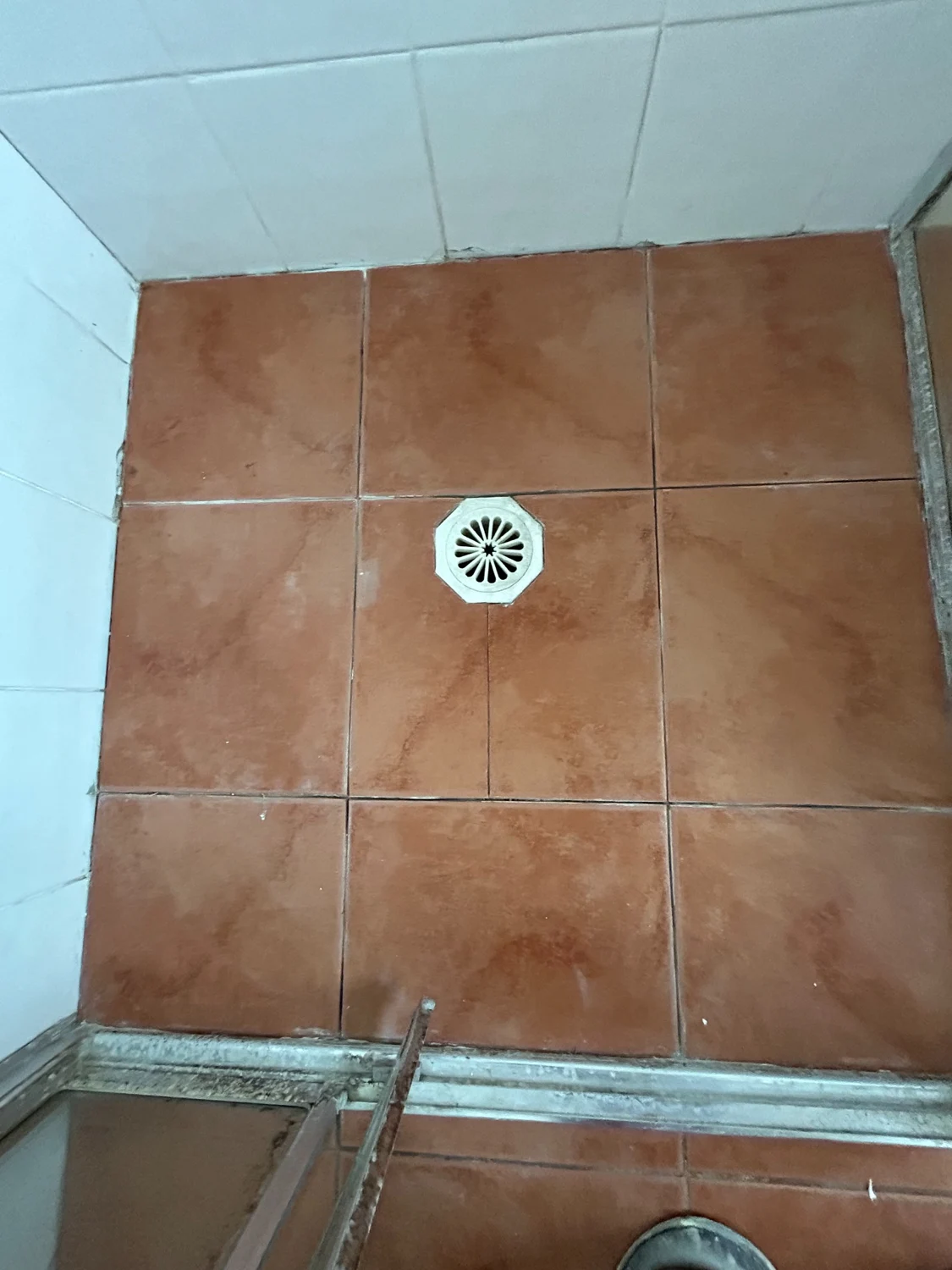 Before shower restoration